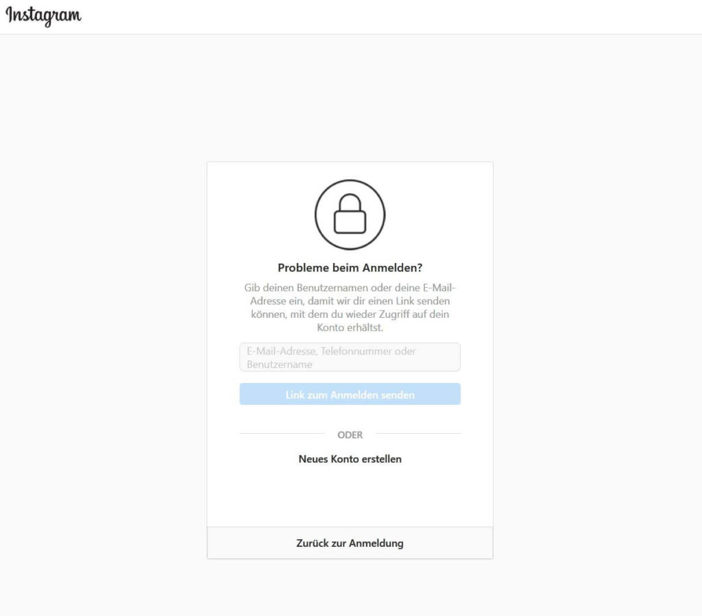 01 Passwort zurücksetzen - Instagram hacken GUIDE Steffen Lippke