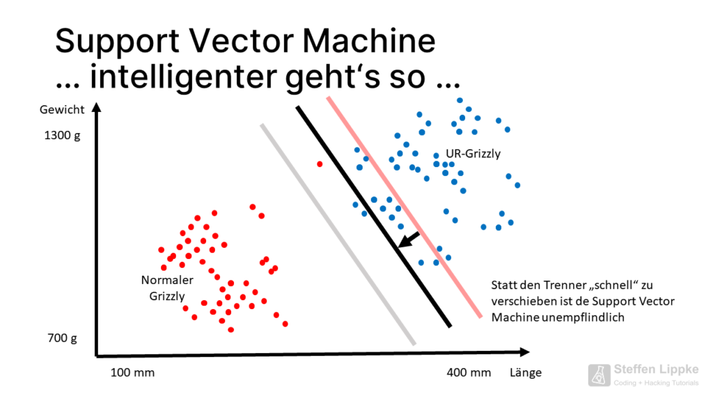 08 Zurück - Was ist eine Support Vector Machine Tutorial Steffen Lippke Coding Lab