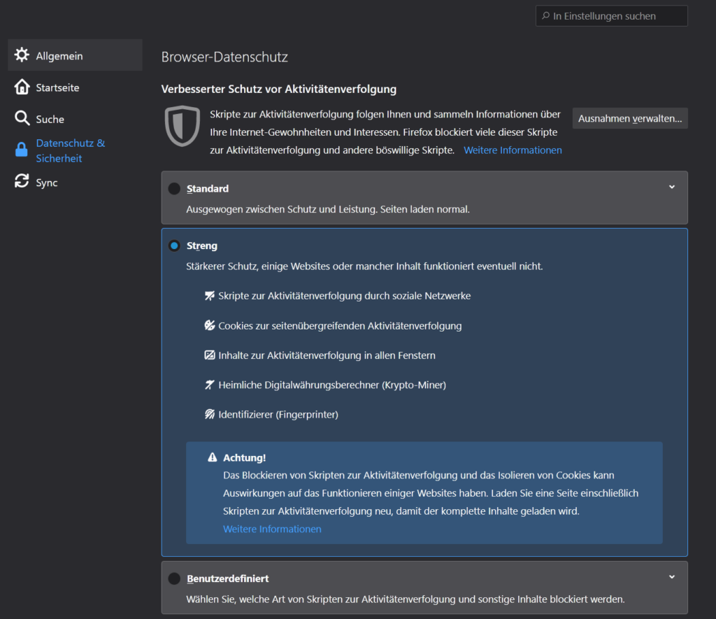 00 Datenschutz in Firefox -  online Browser Beginner Steffen Lippke Hacking Series
