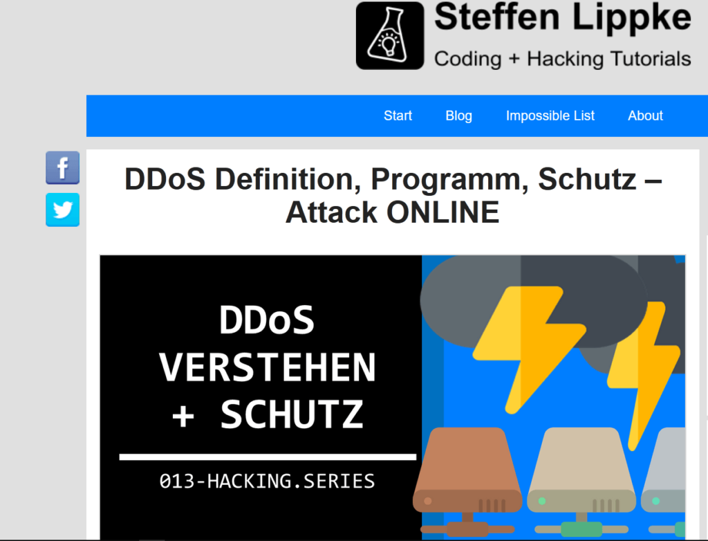 05 DDoS Schutz - Coding Lab Wie funktioniert Zoom Steffen Lippke
