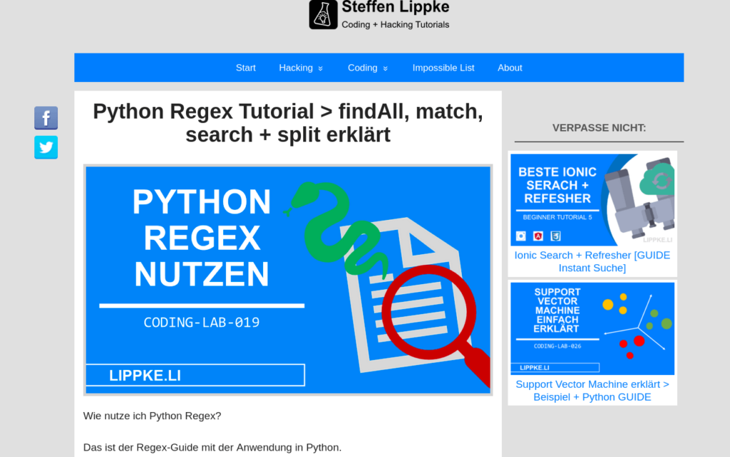 Regex Python 