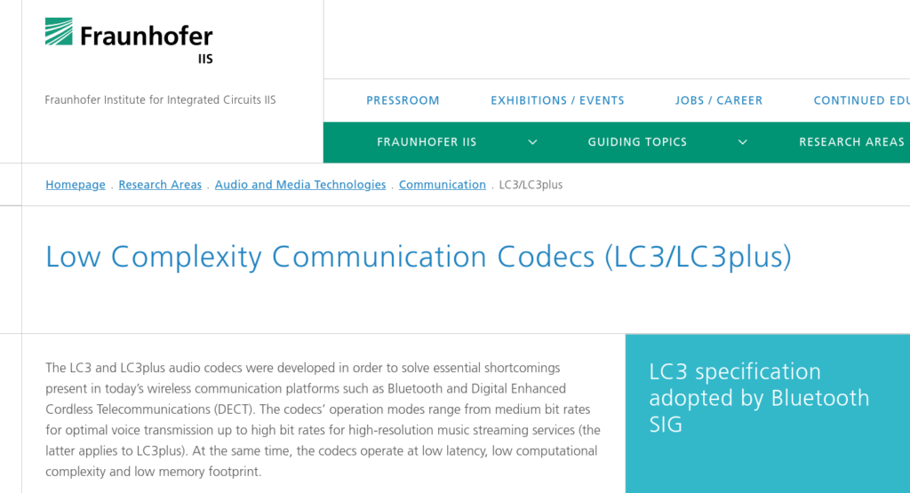 LC3 Codec für die Zukunft - Bluetooth Probleme Lösungen Steffen Lippke