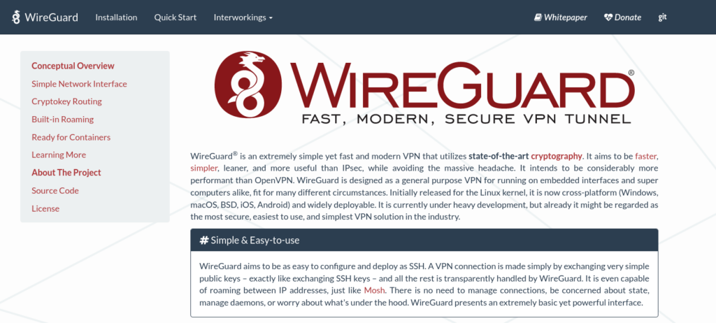 Wireguard ist der neue Stern am VPN Himmel